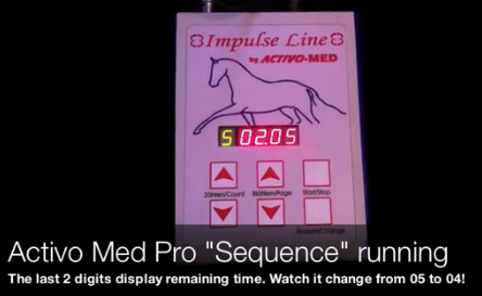 What Should my Activo Med Combi Pro Controller Look Like When it’s Running a “Sequence”?